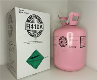 مبرد HFC R410A ذو القدرة المنخفضة على الاحترار العالمي المستخدم في أنظمة تكييف الهواء